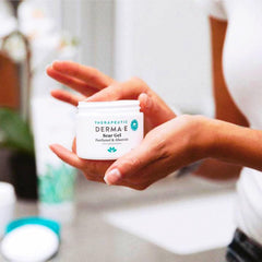Derma E Scar Gel used on burns for soothing relief.