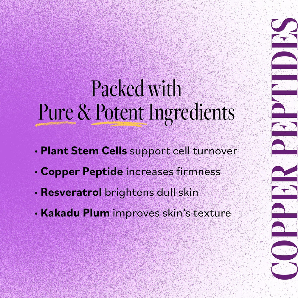 Derma E Stem Cell Lifting Eye Treatment copper peptides focus on firmer, more supple skin.