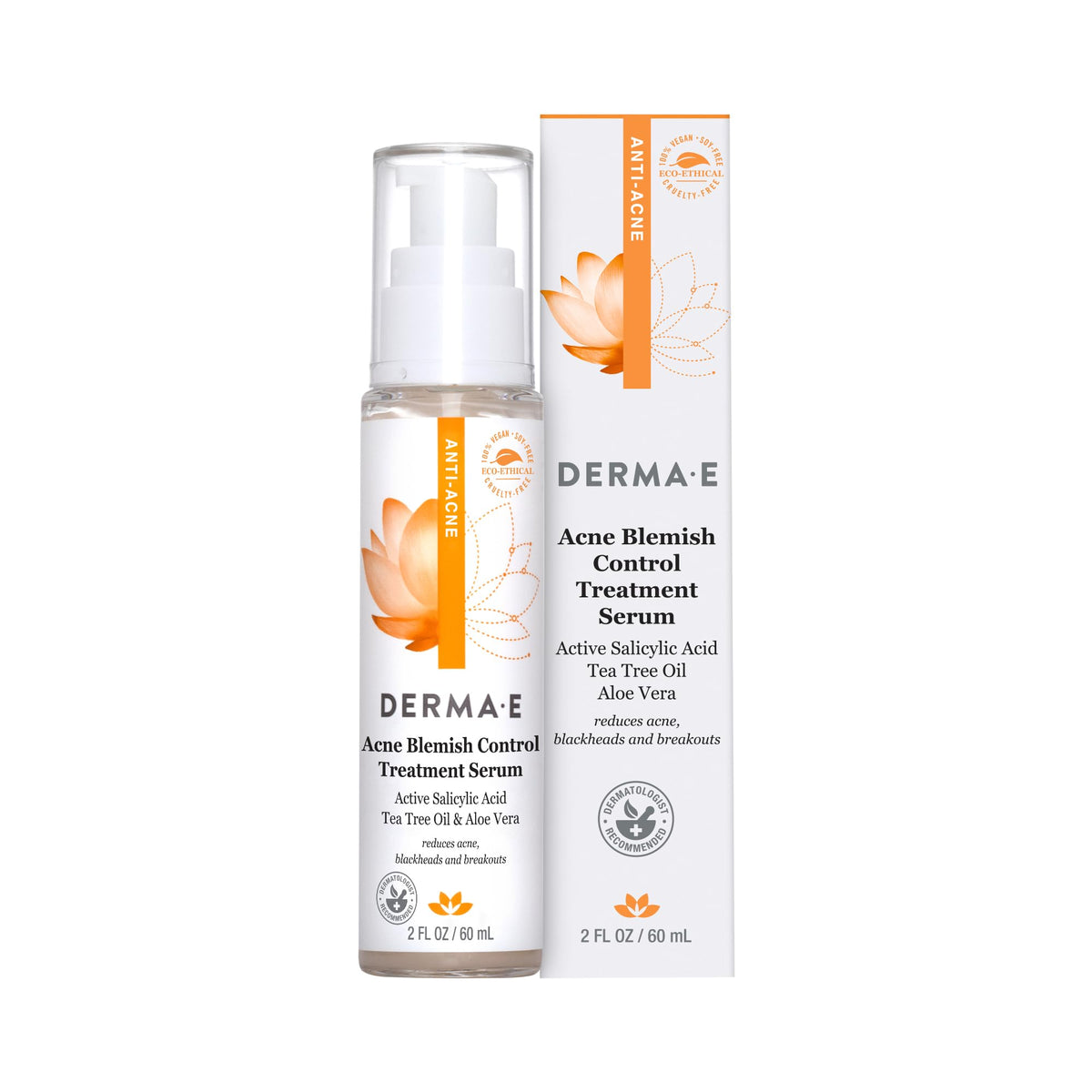 Derma E: botella de 2 onzas lista para tratar imperfecciones