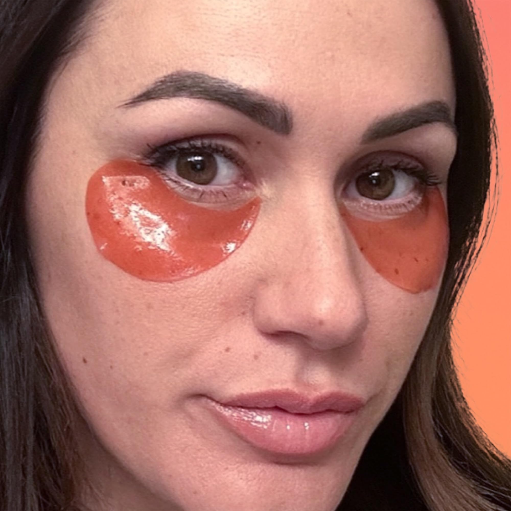 Derma E under eye patches in use deliver cooling hydro gel for refreshed appearance