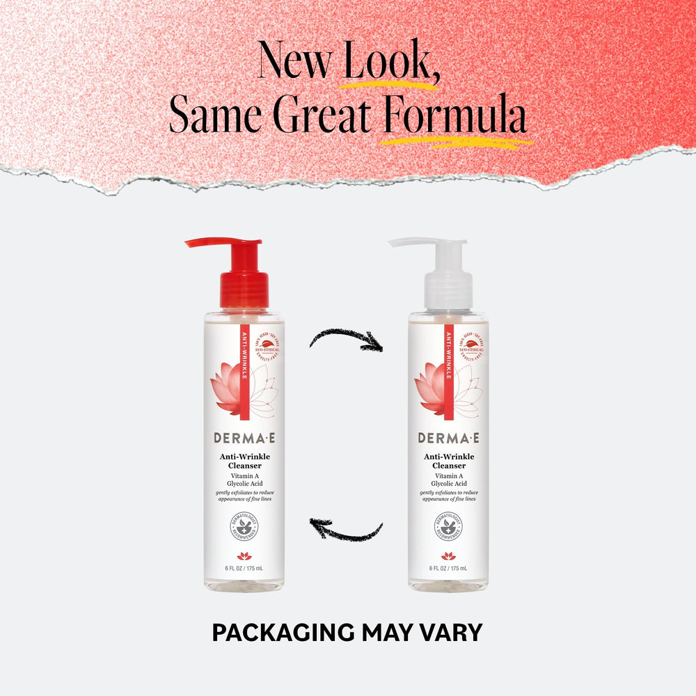 Derma E vegan cruelty-free label on packaging signals clean beauty ethos.