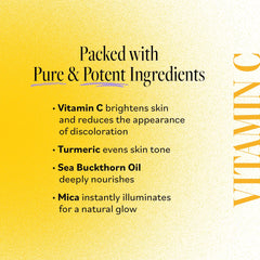 Derma E Vitamin C Glow Face Oil with red raspberry nourishes and hydrates skin.