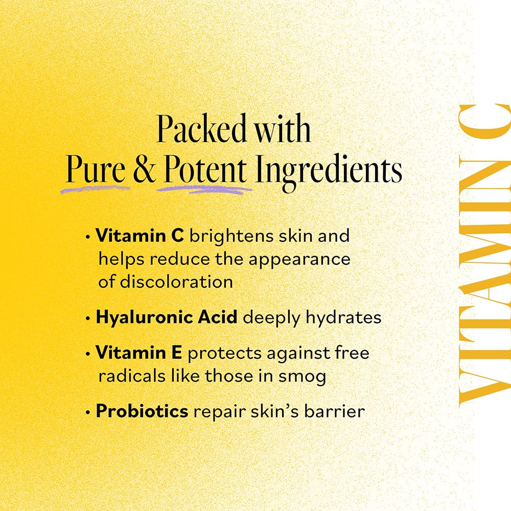 Derma E Vitamin C Serum being applied in morning routine