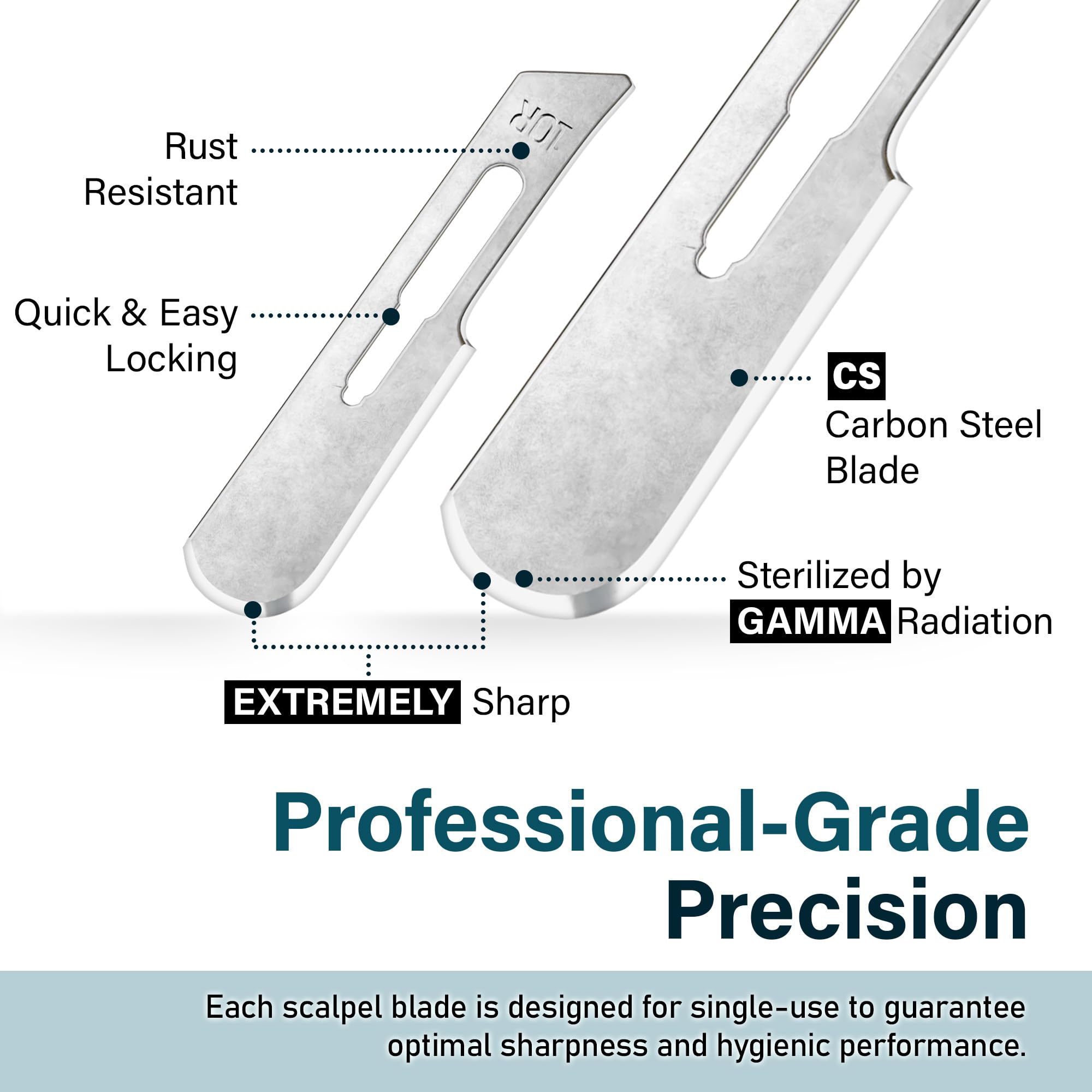 DermaTwist closeup shows precise shave for smooth, even skin surface.