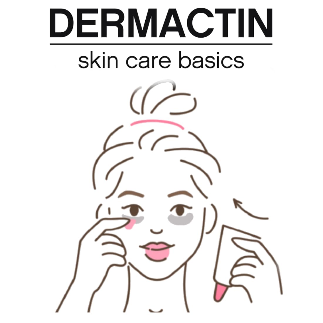 Dermactin day-long-fresh-eyes scene suggests confident, energized mornings with consistent use.