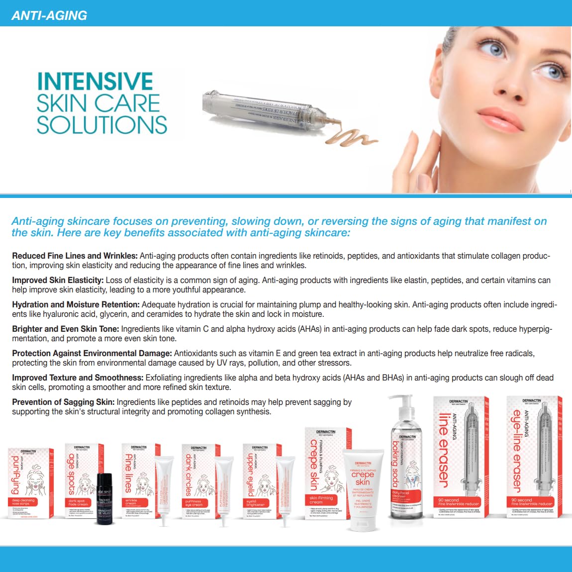 Dermactin Eye-Line Eraser tube-cap closeup emphasizing secure cap and portability