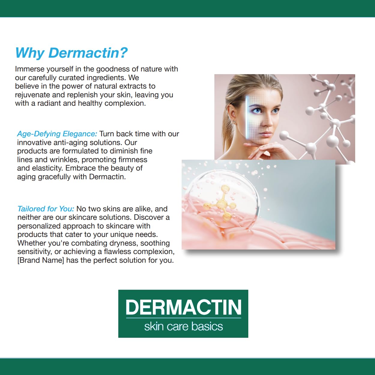 Dermactin eyelid contour-tighten visual hints at smoother, firmer upper eyelids.