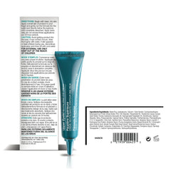 Dermactin sensitive-skin formula in action shows gentle revitalization for delicate eyelid skin.