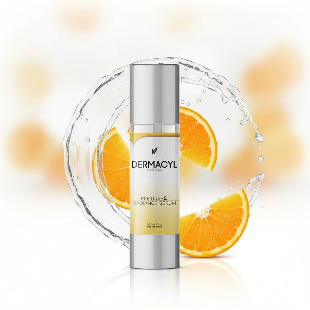 Dermacyl serum glow after use lifestyle portrait