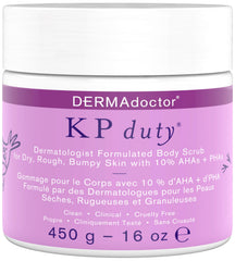 DERMAdoctor KP Bump Eraser jar — creamy scrub for keratosis pilaris smoothing