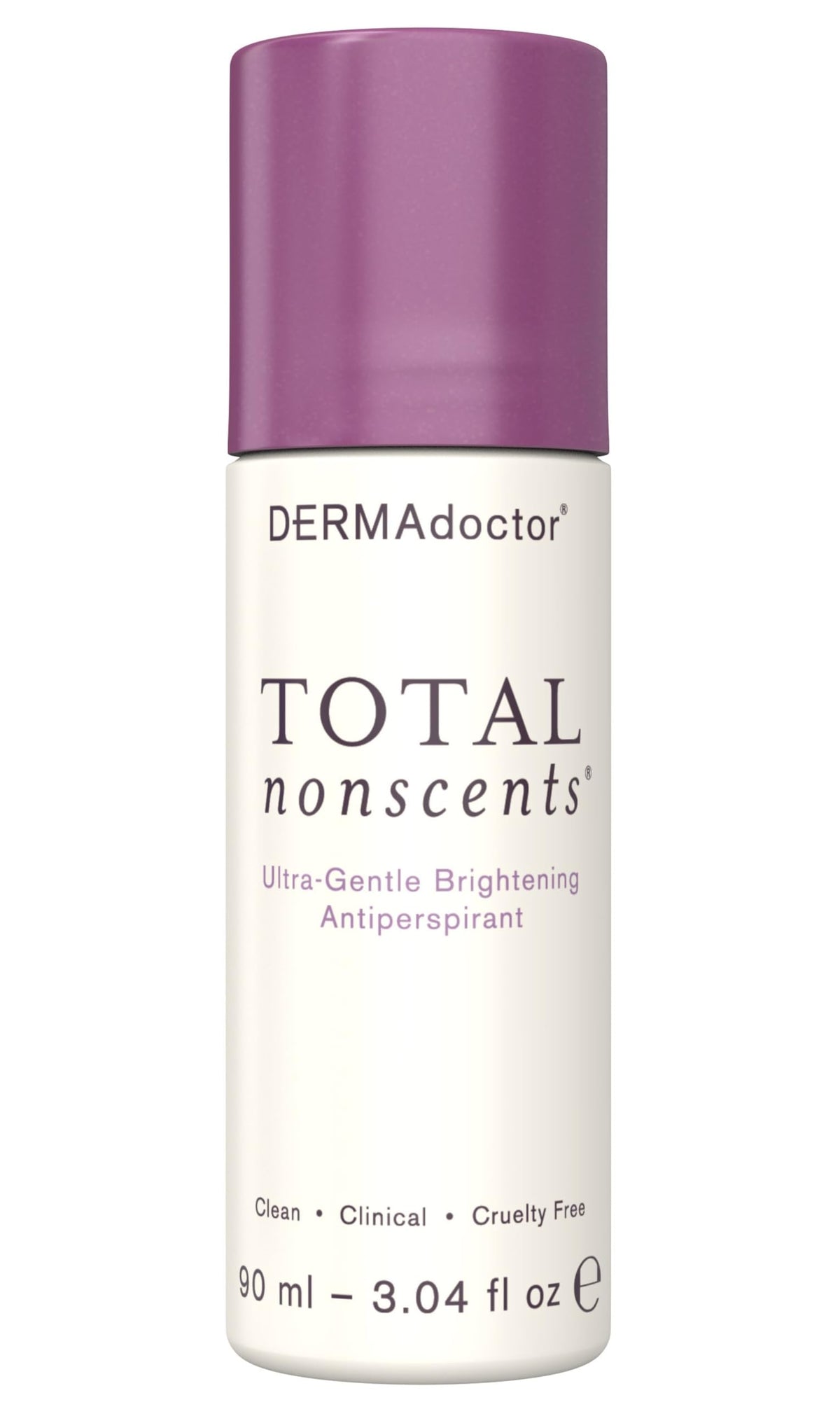 DERMAdoctor Total NonScents illuminates with fragrance-free roll-on protection for all-day freshness