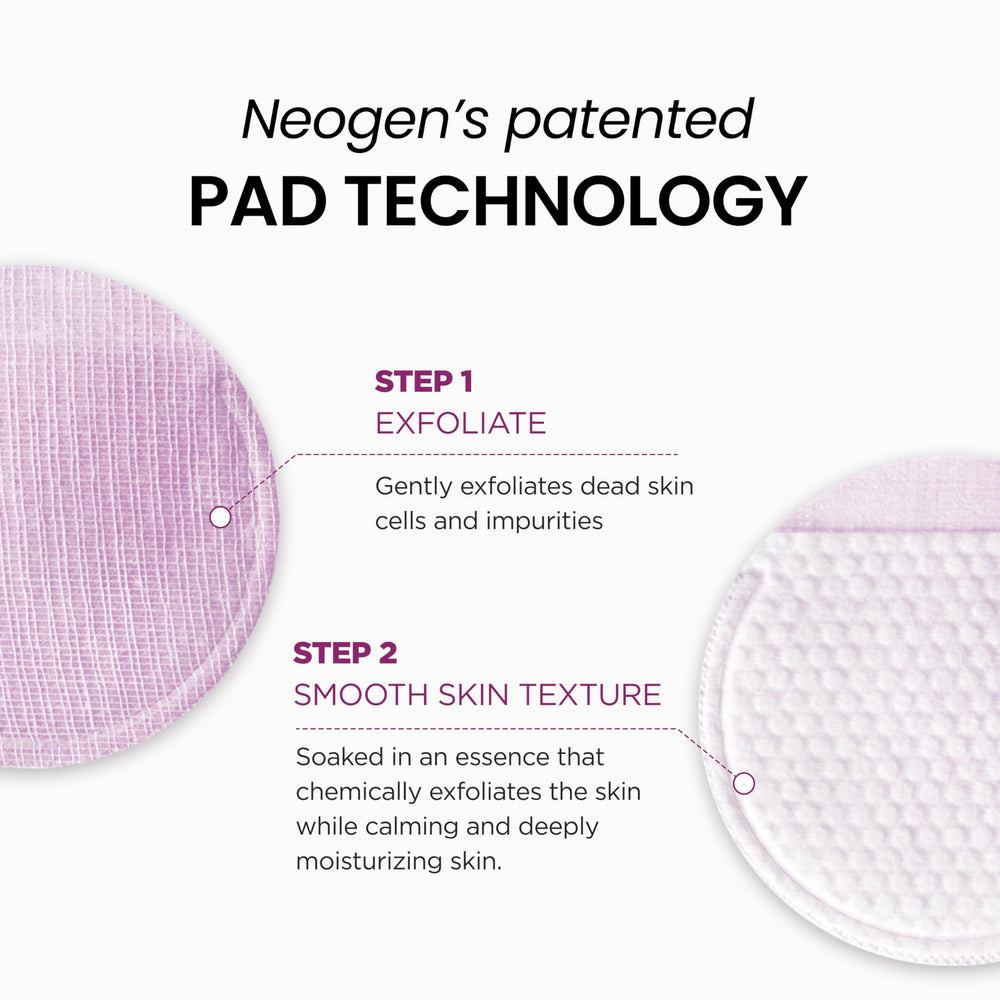 DERMALOGY by NEOGENLAB Bio-Peel Gauze Wine Pad serum layer visible for radiant complexion.