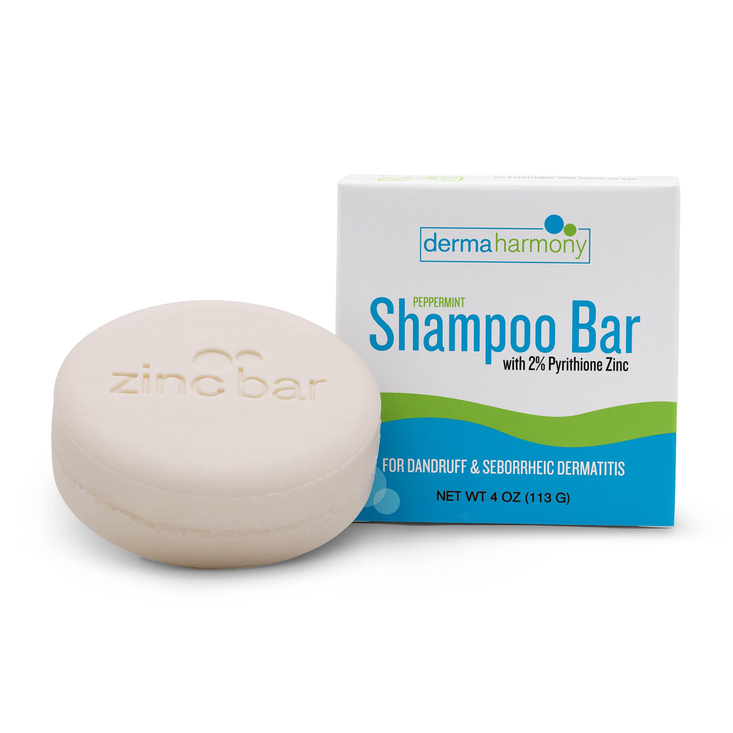 DermaHarmony shampoo bar lather showing rich foam for hard or soft water.