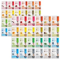 DERMAL 48 combo pack box with 24 masks for daily skincare routines