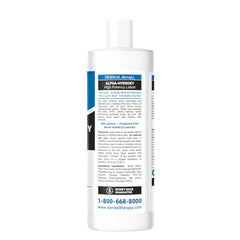 Dermal Therapy Alpha Hydroxy Lotion fragrance-free label signals gentle skincare for sensitive skin.