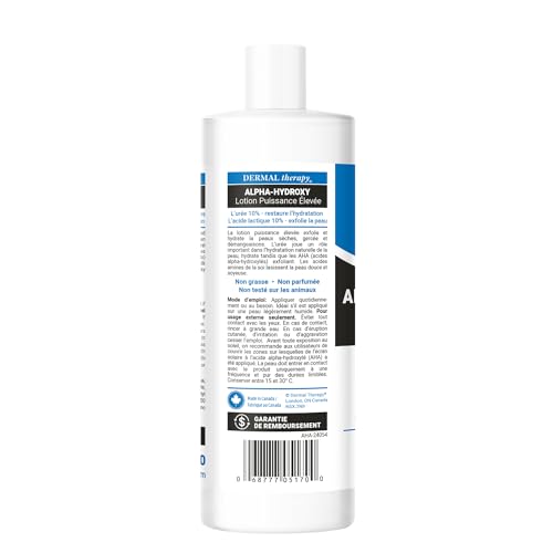 Dermal Therapy Alpha Hydroxy Lotion texture closeup highlights light, non-greasy absorption.