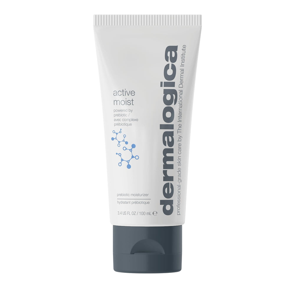 Dermalogica Active Moist bottle-pump shows oil-free hydration for daily use