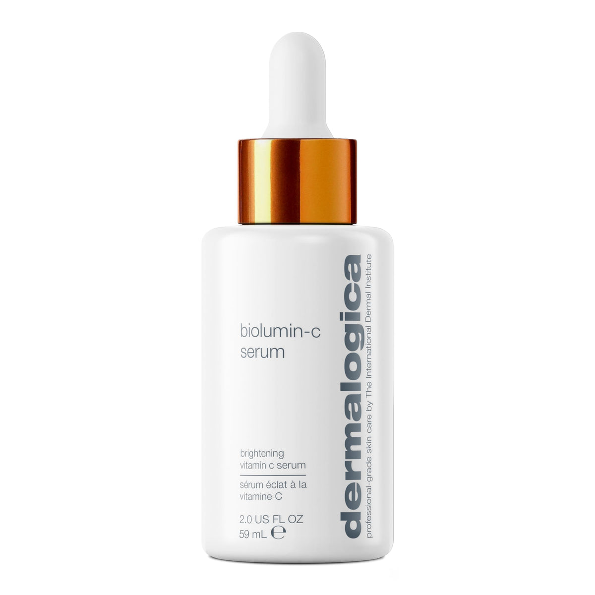 Dermalogica Biolumin-C Serum bottle shows brightening potential