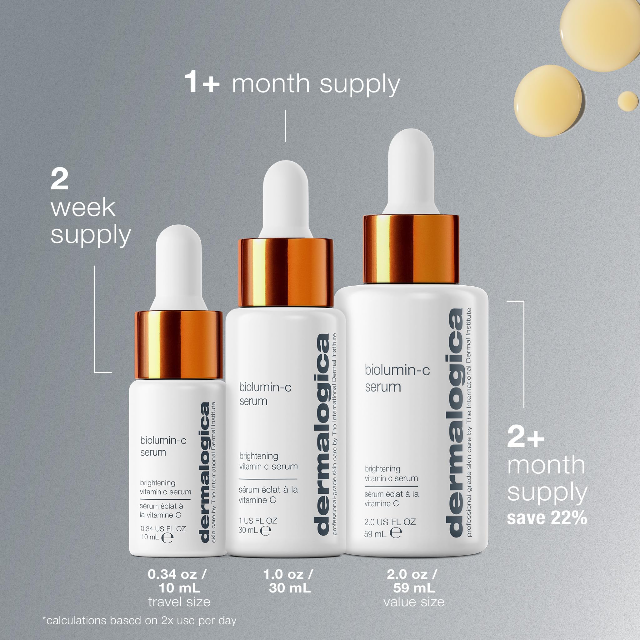 Biolumin-C Serum featuring Sophora Japonica for antioxidant support