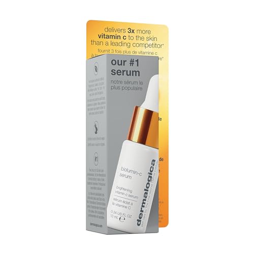 Dermalogica Biolumin-C Serum gel texture ready to hydrate skin.