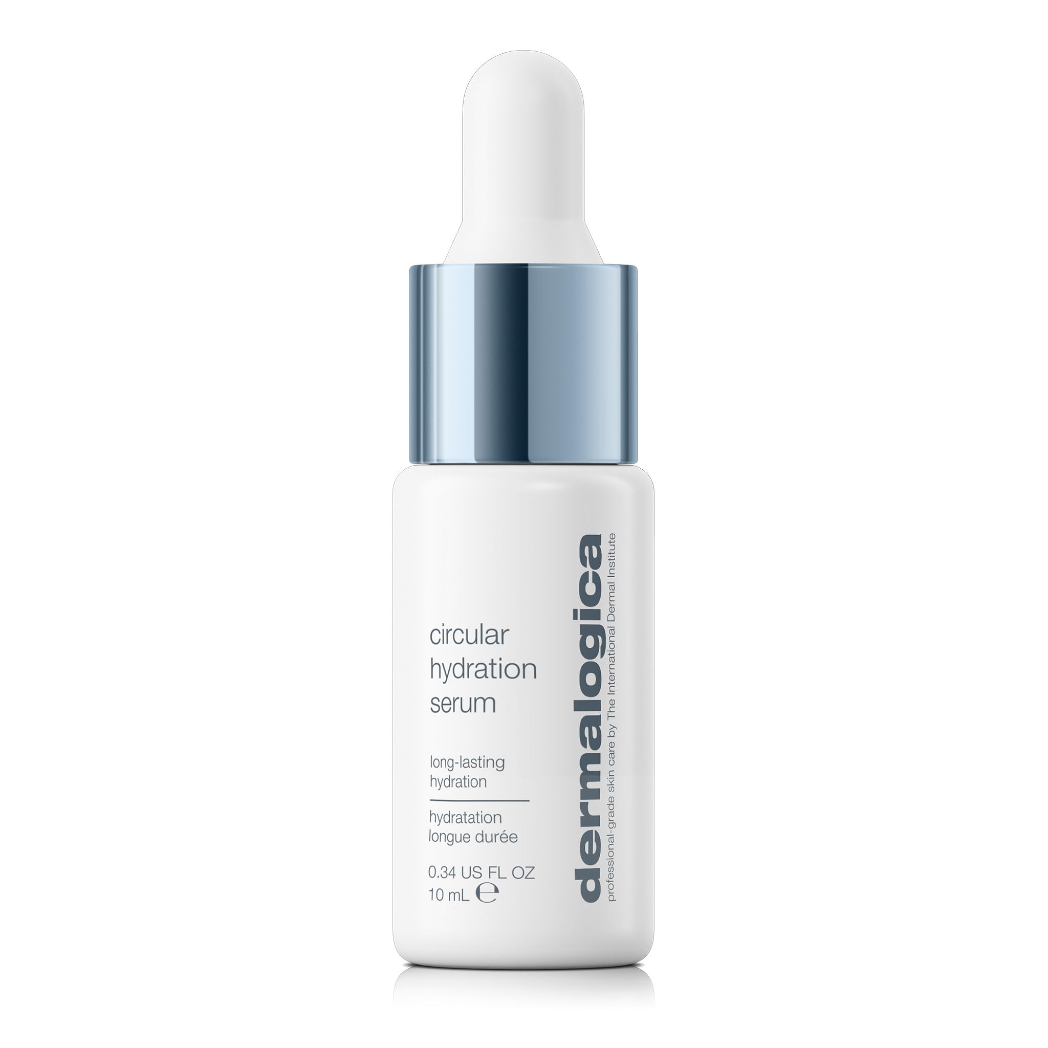 Dermalogica Circular Hydration Serum bottle closeup for long-lasting moisture