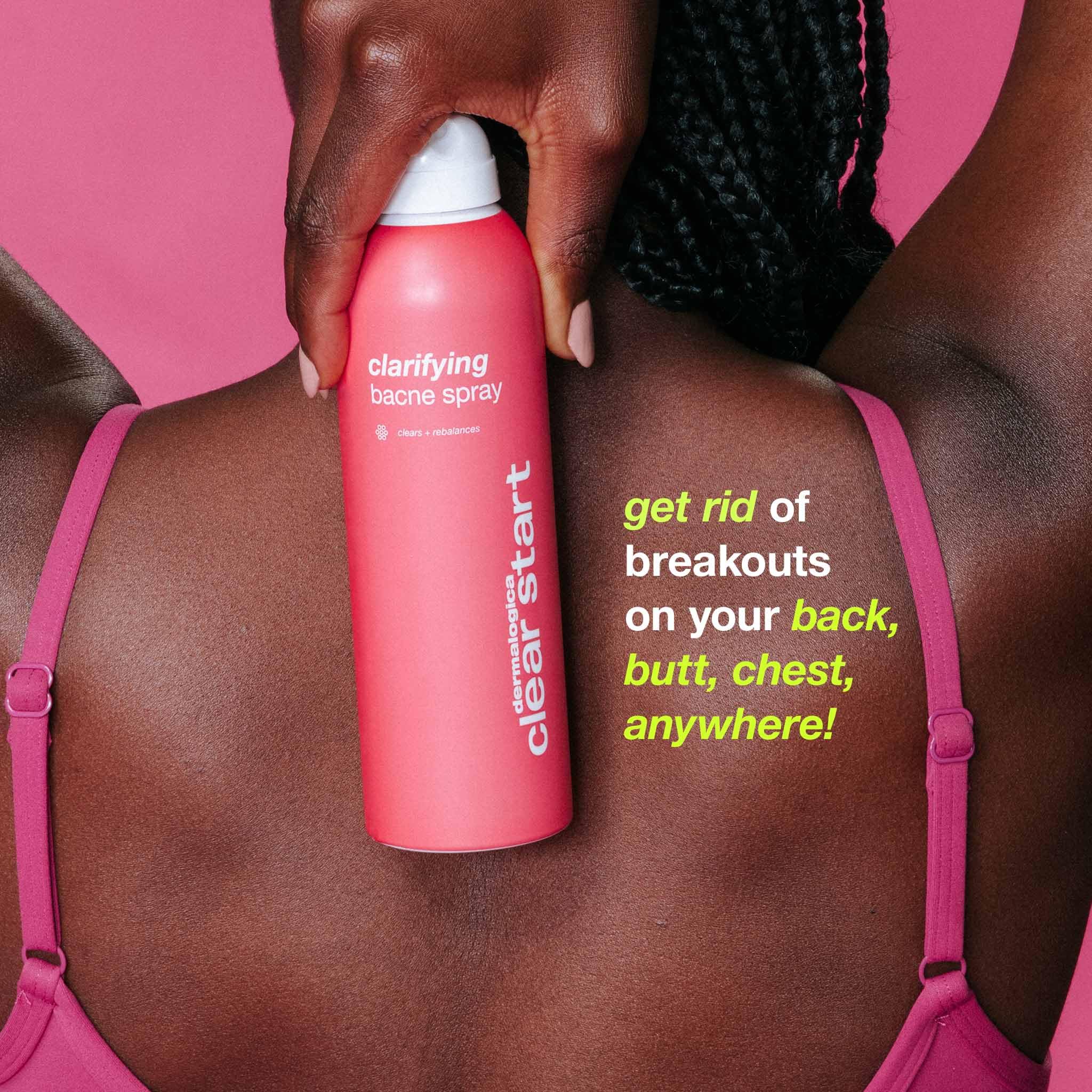 Dermalogica Clear Start dry-time close-up indicates 30–60 seconds to dry without residue.