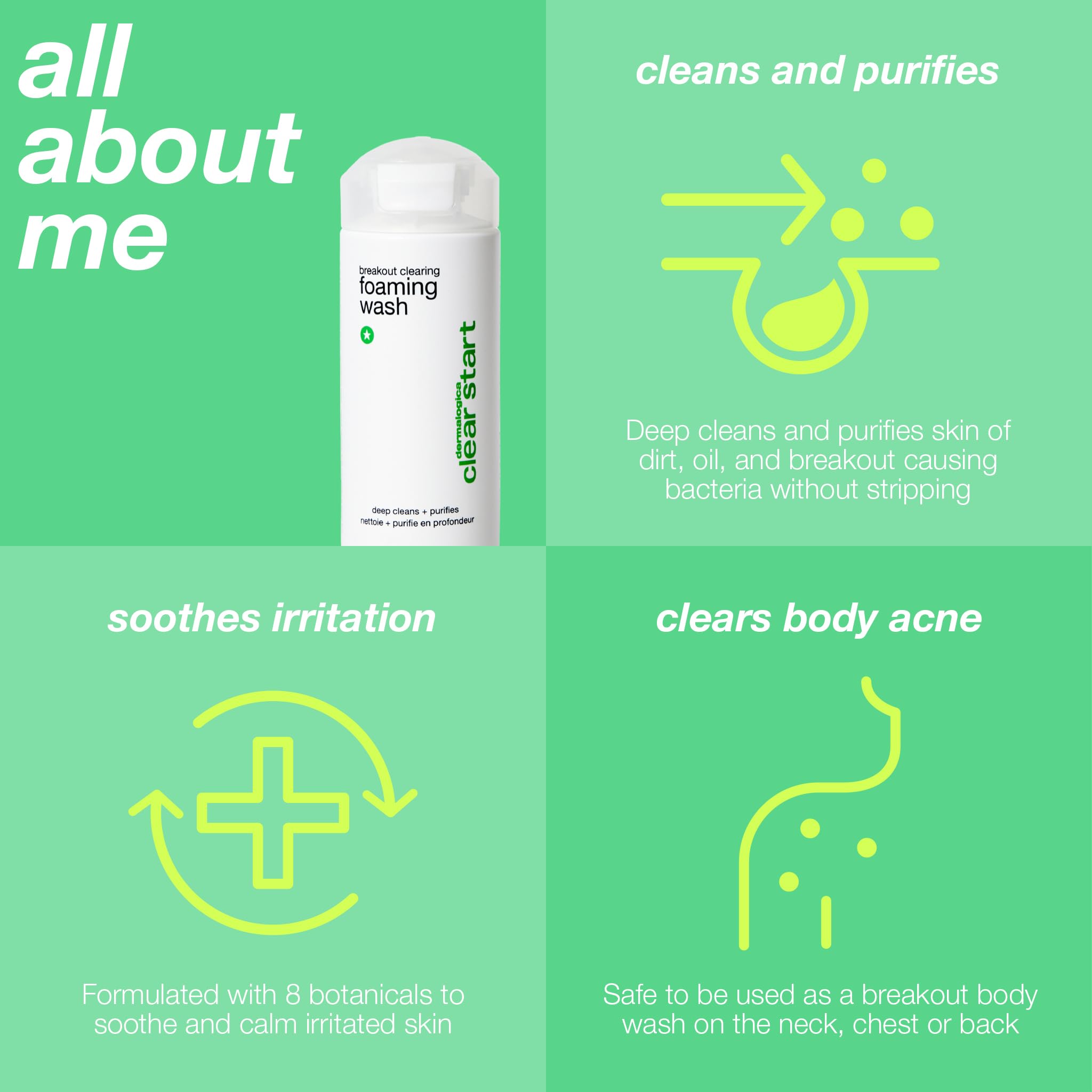 Apply Dermalogica Clear Start morning and night for clearer-looking skin