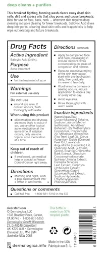 Dermalogica Clear Start foaming wash lather for refreshed pores.