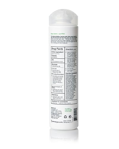 Dermalogica Clear Start Foaming Wash applied to skin for purifying cleanse