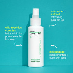 Dermalogica Clear Start Micro-Pore Mist spray ready to refresh oily skin.