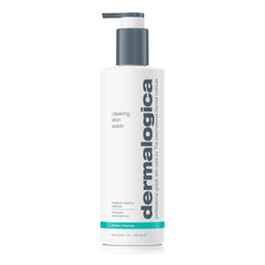 Dermalogica Clearing Skin Wash bottle front view—professional-grade cleanse.