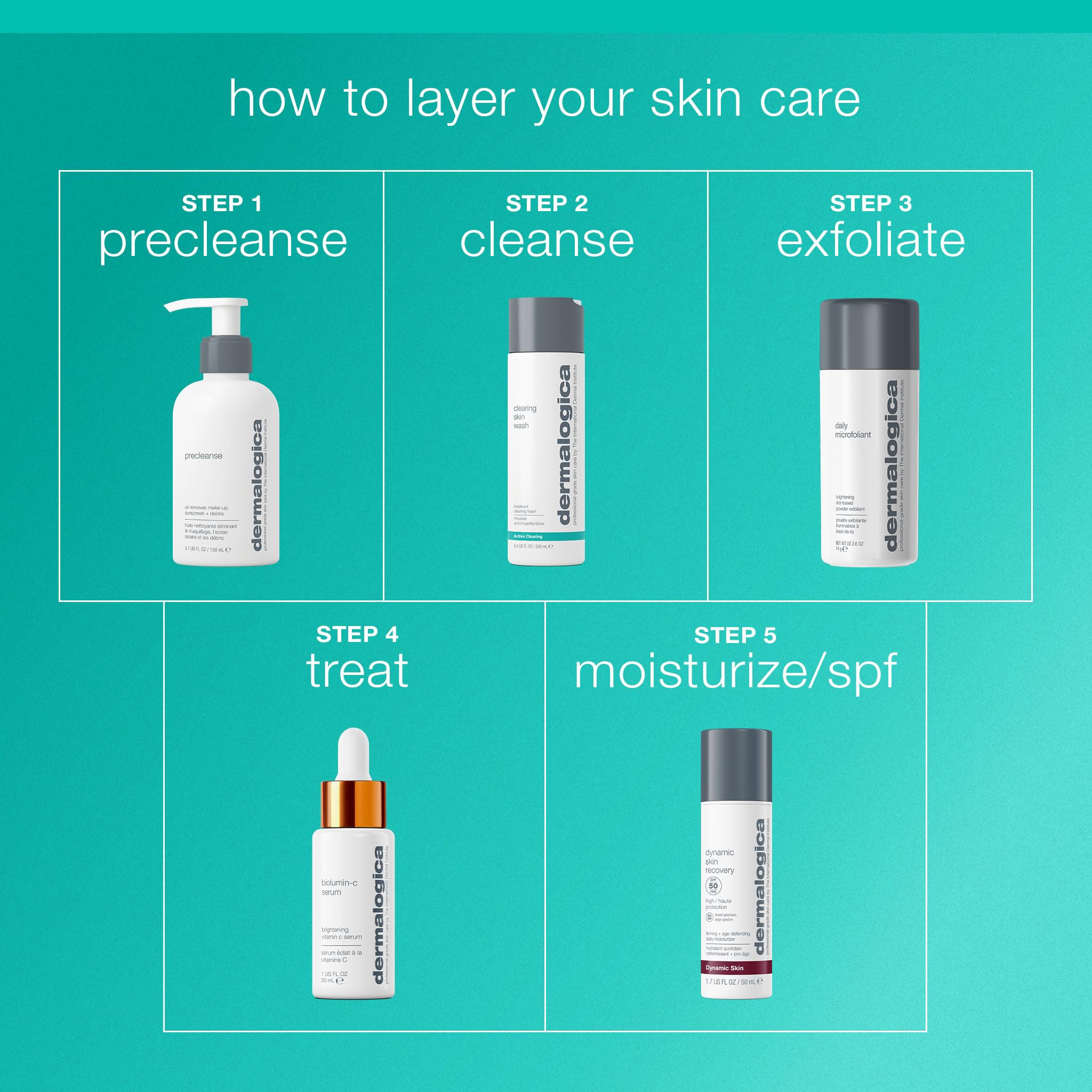 Dermalogica Clearing Skin Wash ready for daily cleansing in a routine.