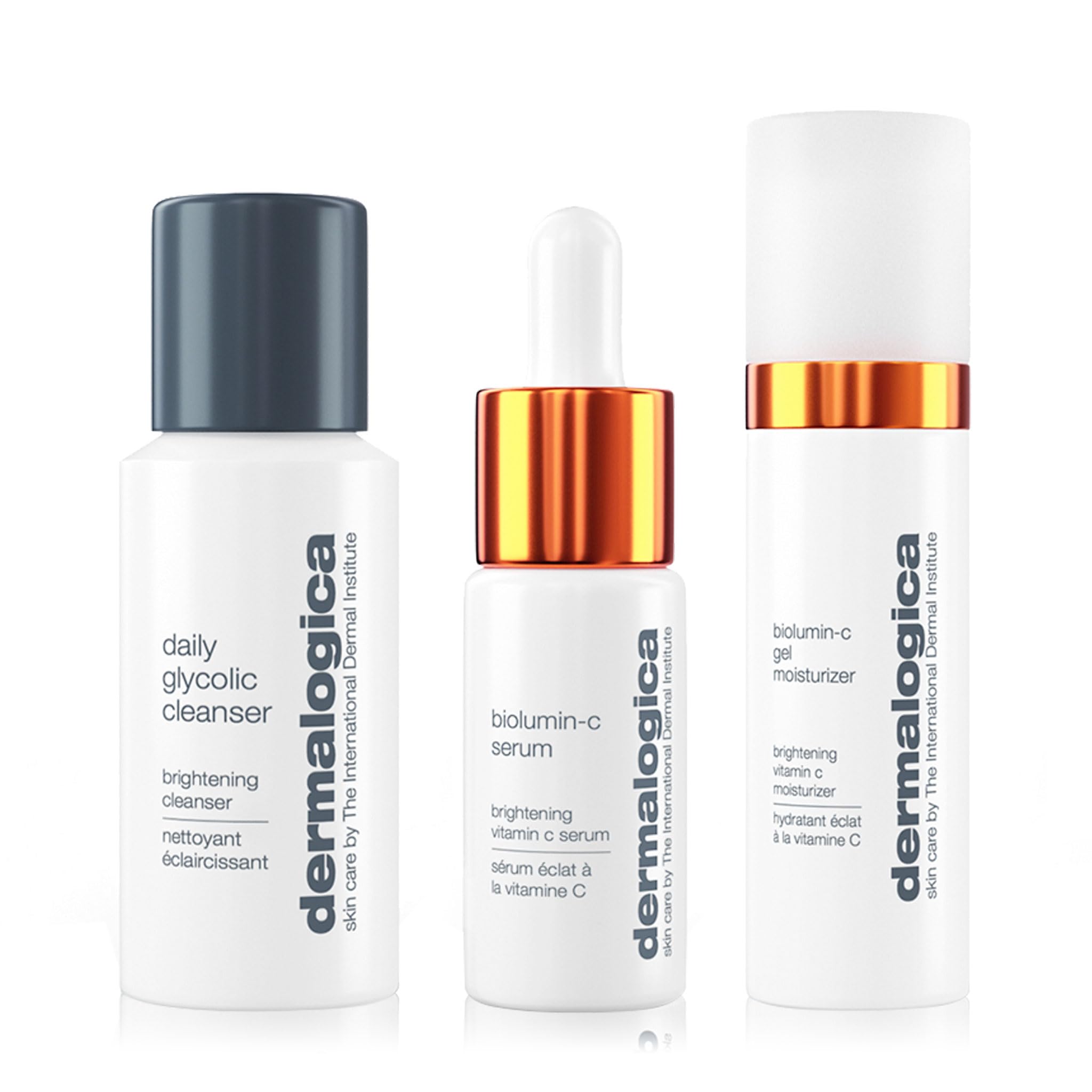 Dermalogica Daily Brightness Boosters Kit box showcasing the radiance routine.