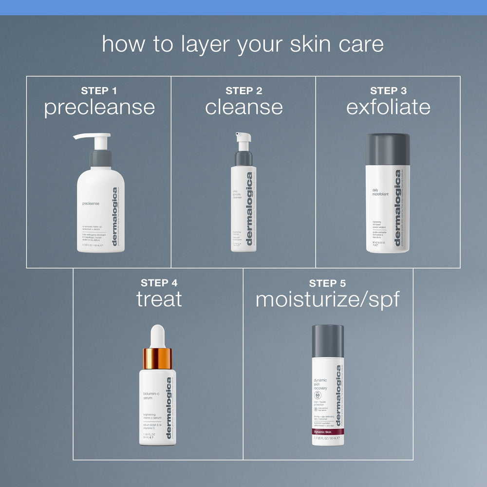 Dermalogica Daily Glycolic Cleanser calendula and jojoba as soothing agents in formula.