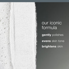 Dermalogica Daily Microfoliant dispenses into wet hands for creamy paste