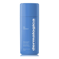 Dermalogica Daily Milkfoliant tub closeup highlights gentle exfoliating powder for smoother skin