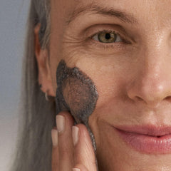 Dermalogica Daily Superfoliant Binchotan charcoal close-up purifying skin.