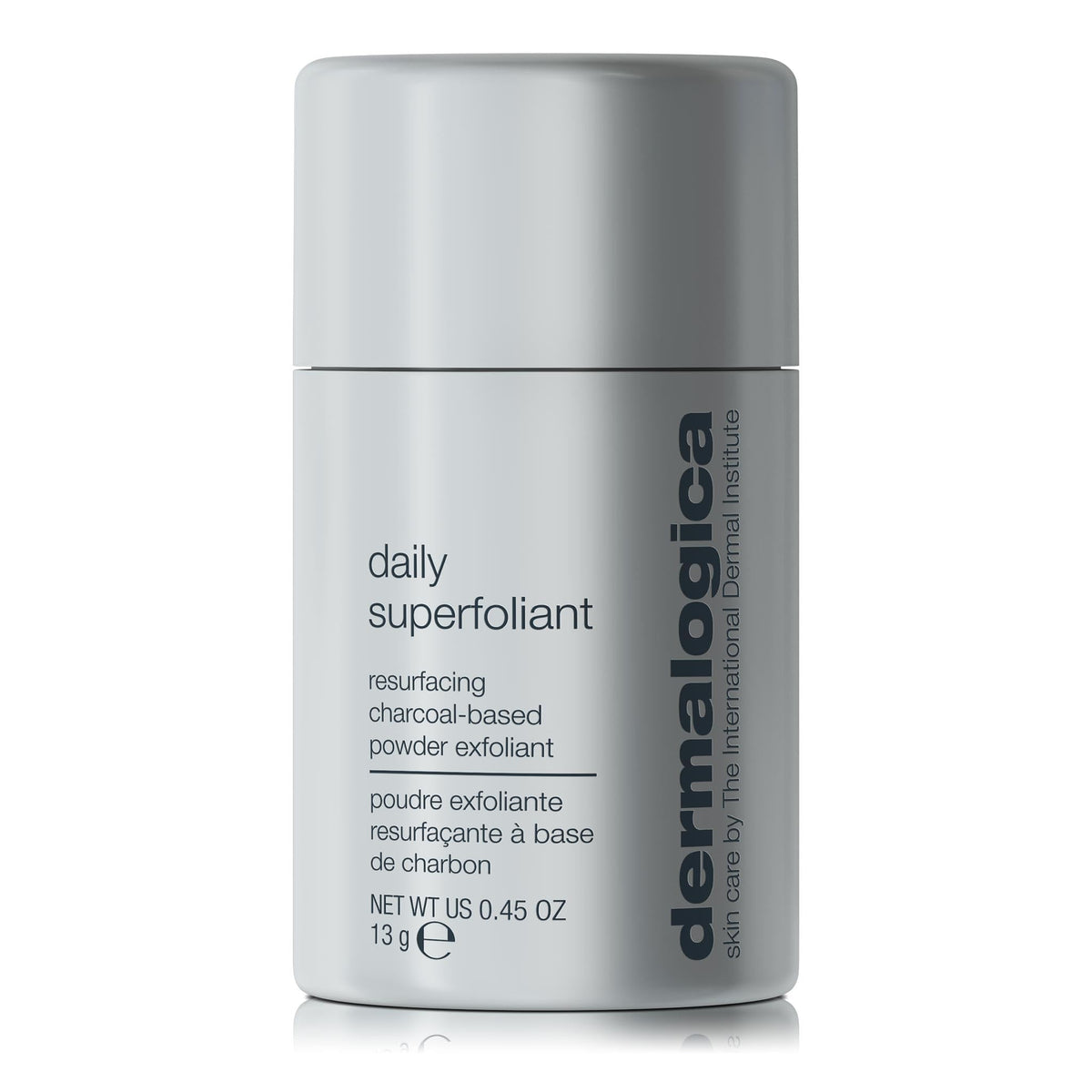 Dermalogica Daily Superfoliant bottle closeup emphasizing exfoliation benefits