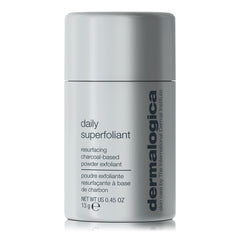 Dermalogica Daily Superfoliant bottle closeup emphasizing exfoliation benefits