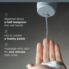 Dermalogica Daily Superfoliant dispenser pour shows paste for exfoliation.