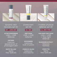 Dermalogica Dynamic Skin Recovery SPF50 applying on face emphasizes hydration