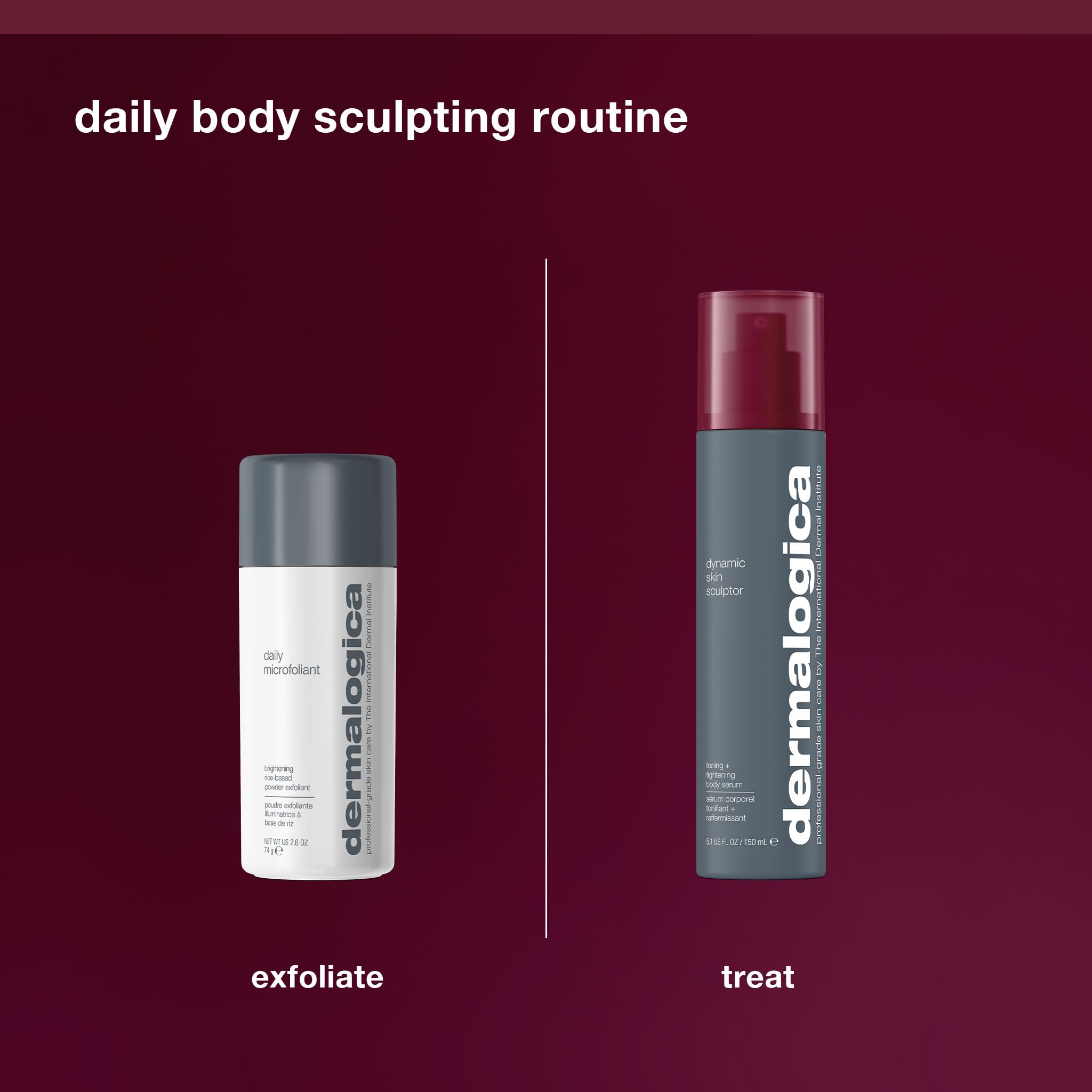 Dermalogica Dynamic Skin Sculptor crepey-skin smoothing focuses on texture improvement.