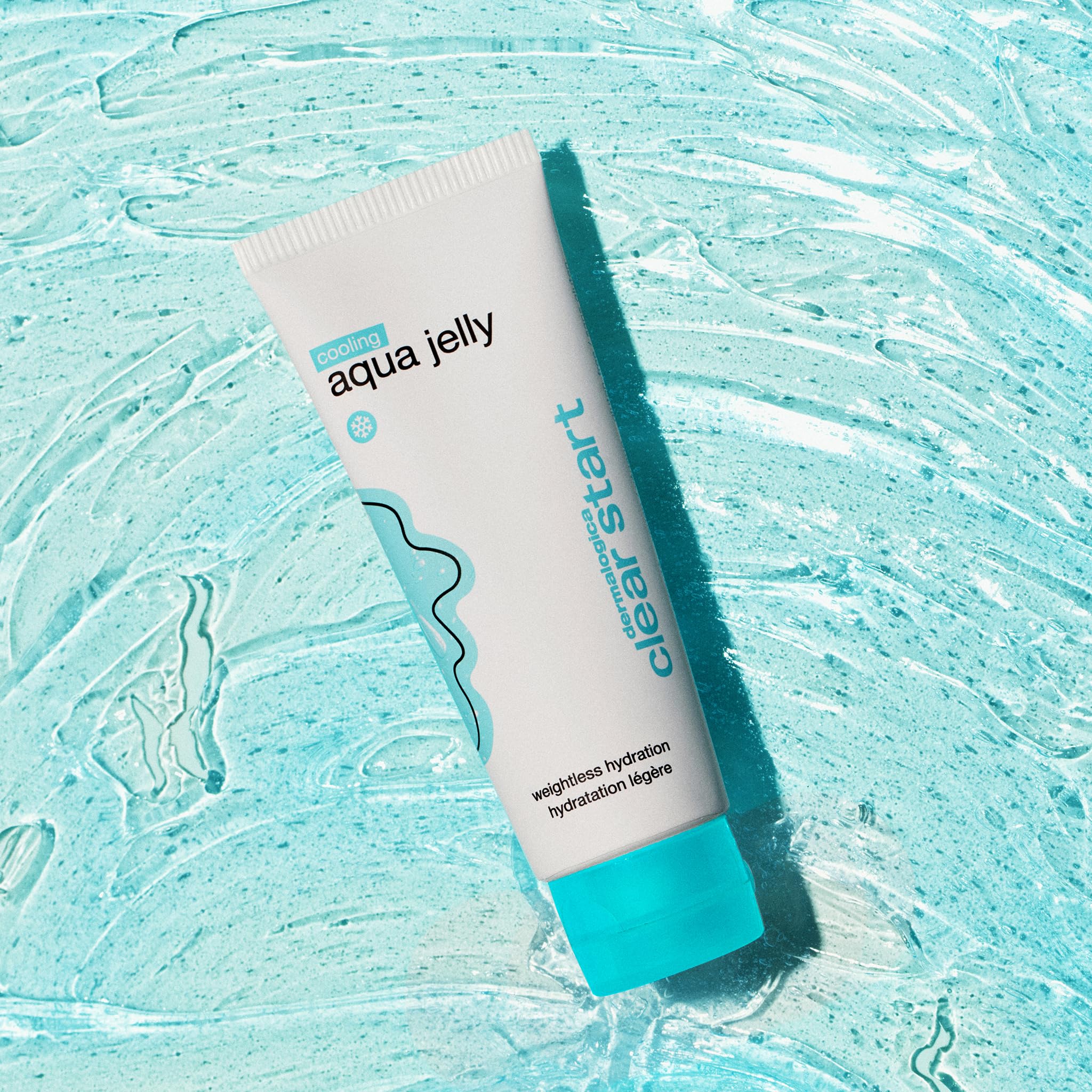 Dermalogica Hyaluronic Acid moisture illustration shows hydration retention for plump skin.