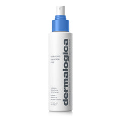 Dermalogica Hyaluronic Ceramide Mist bottle demonstrates hydration and barrier support.