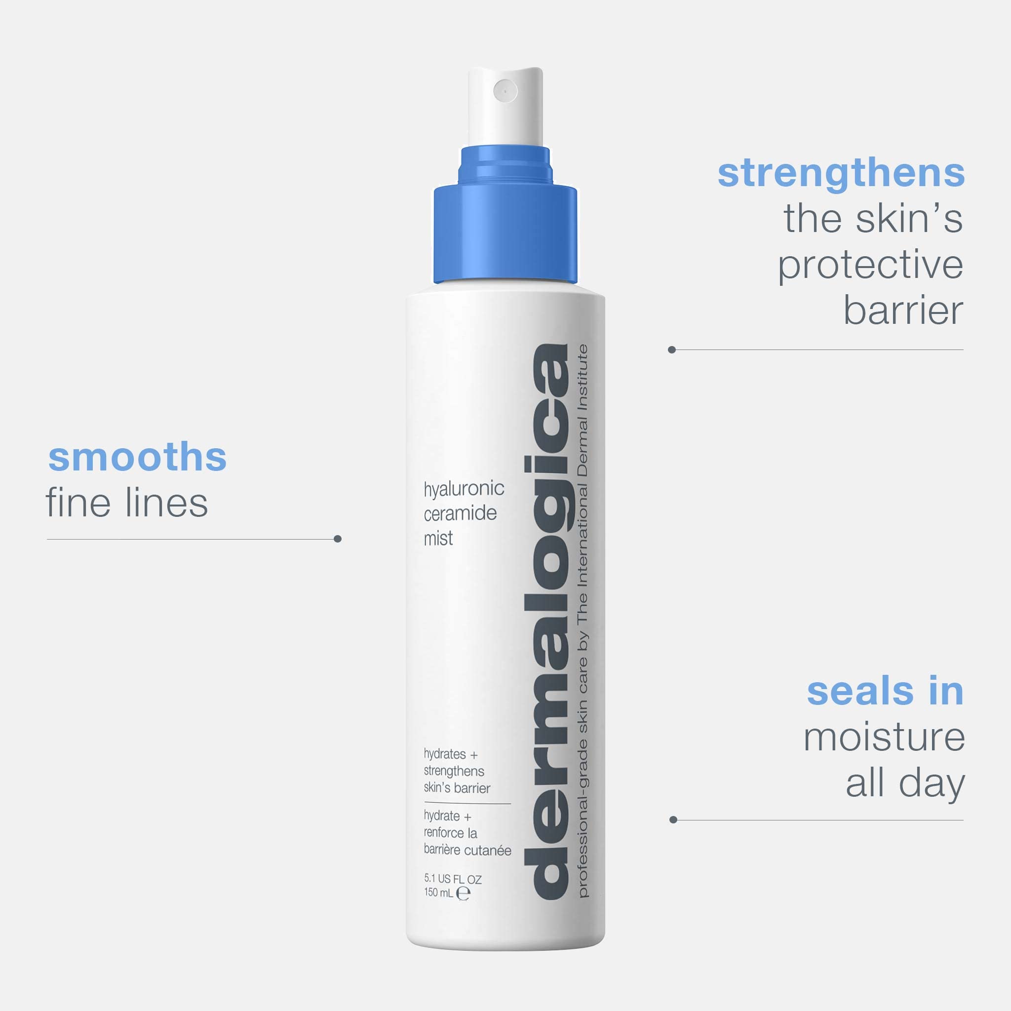 Dermalogica Hyaluronic Ceramide Mist in a daily skincare routine for hydrated skin.