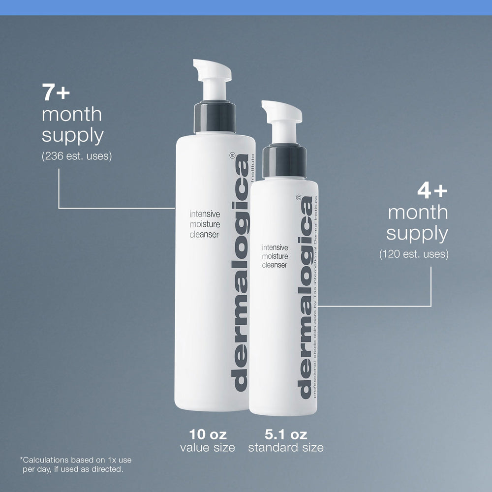 Dermalogica Intensive Moisture Cleanser after-cleanse skin looking clean, soft, and luminous