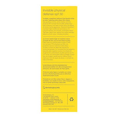 Dermalogica Invisible Physical Defense SPF30 on-face application demonstrates quick, seamless blend.
