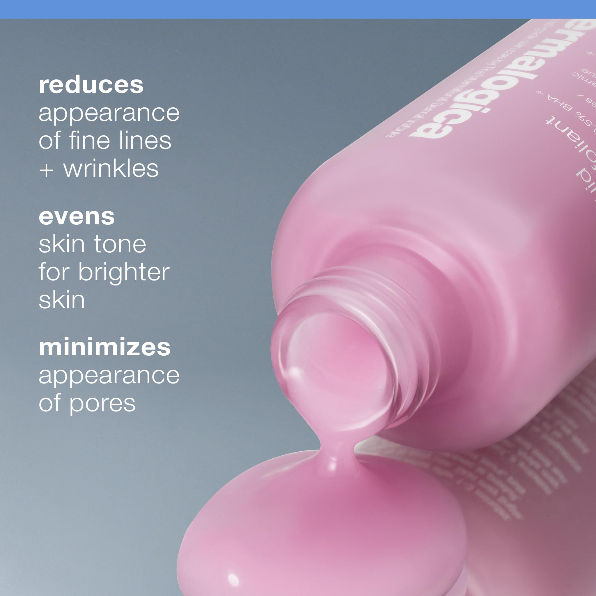 Dermalogica Liquid Peelfoliant application scene shows at-home exfoliation ritual.
