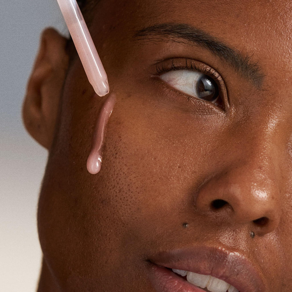 Dermalogica Liquid Peelfoliant packaging closeup highlights premium formula.
