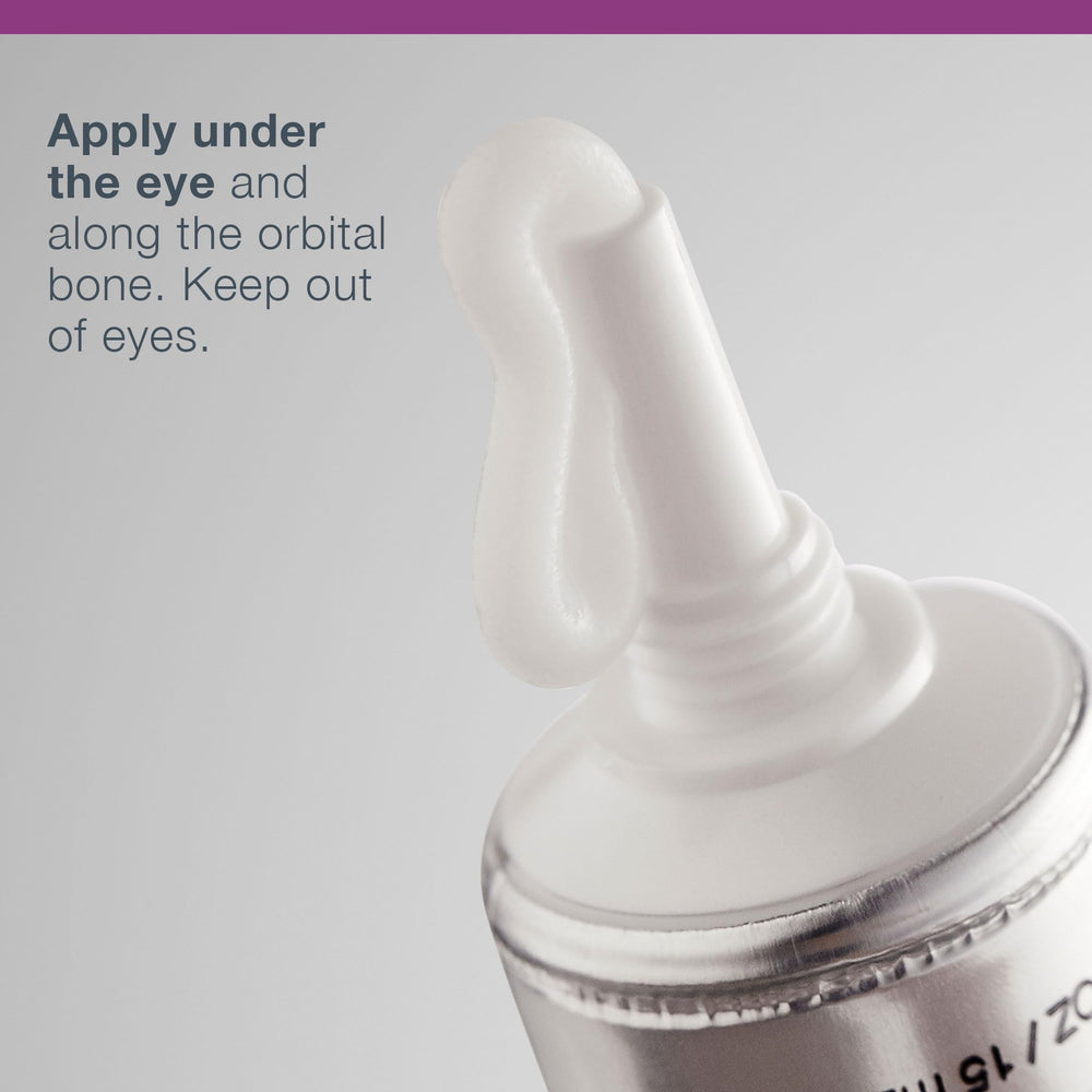 Dermalogica Multivitamin Power Firm Eye Cream vitamin C and E panel.
